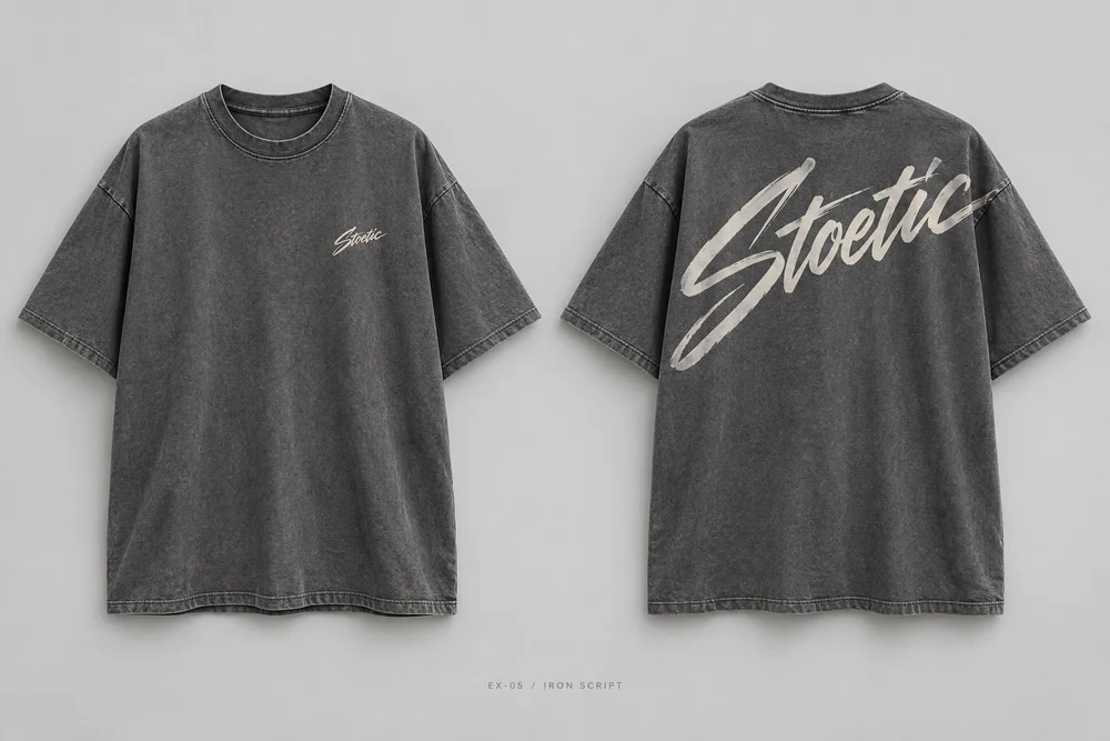 Iron Script, front